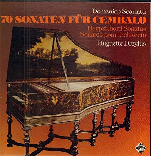 Scarlatti: 70 Sonaten für Cembalo [Vinyl Schallplatte] [4 LP Box-Set] von Telefunken