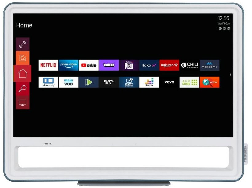 TV WITH ME ML24G 60 cm (24") LCD-TV mit LED-Technik grün/blau / F von Telefunken
