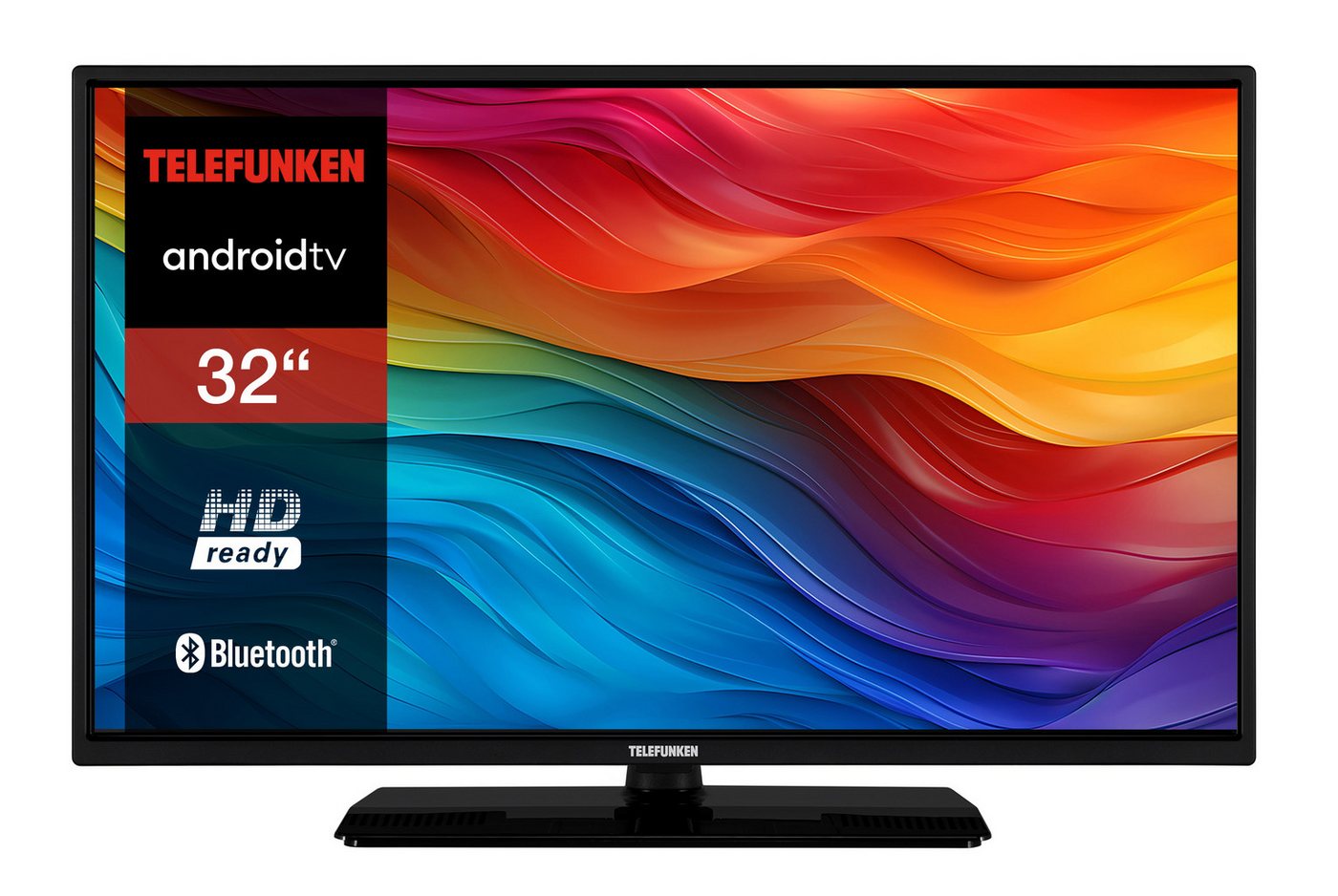Telefunken D32H554X2CWII LCD-LED Fernseher (80 cm/32 Zoll, HD-ready, Android TV, HDR10, Triple-Tuner, Android Smart TV) von Telefunken