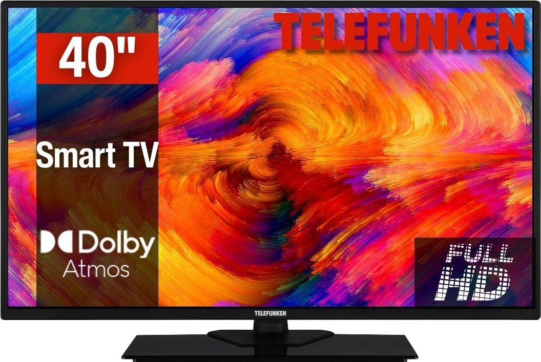 Telefunken D40F550M1CWI LED-Fernseher (102 cm/40 Zoll, Full HD, Smart-TV) von Telefunken