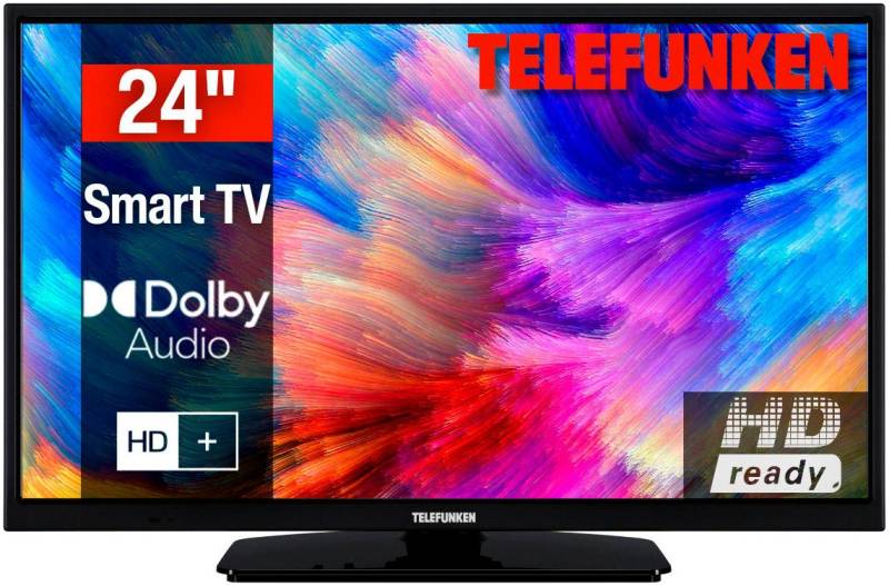 Telefunken L24H554M1CWI LED-Fernseher (60 cm/24 Zoll, HD-ready, Smart-TV) von Telefunken