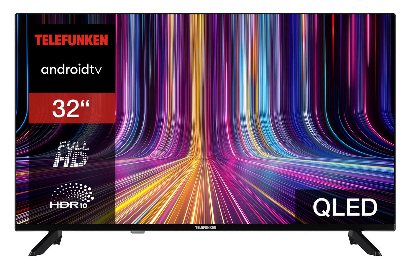 Telefunken QF32AN750S QLED-Fernseher (80 cm/32 Zoll, Full HD, Android TV, Triple-Tuner, Google Play Store, Google Assistant) von Telefunken