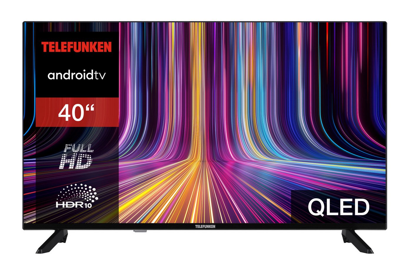 Telefunken QF40AO750S QLED-Fernseher (102 cm/40 Zoll, Full HD, Android TV, Triple-Tuner, Google Play Store, Google Assistant) von Telefunken