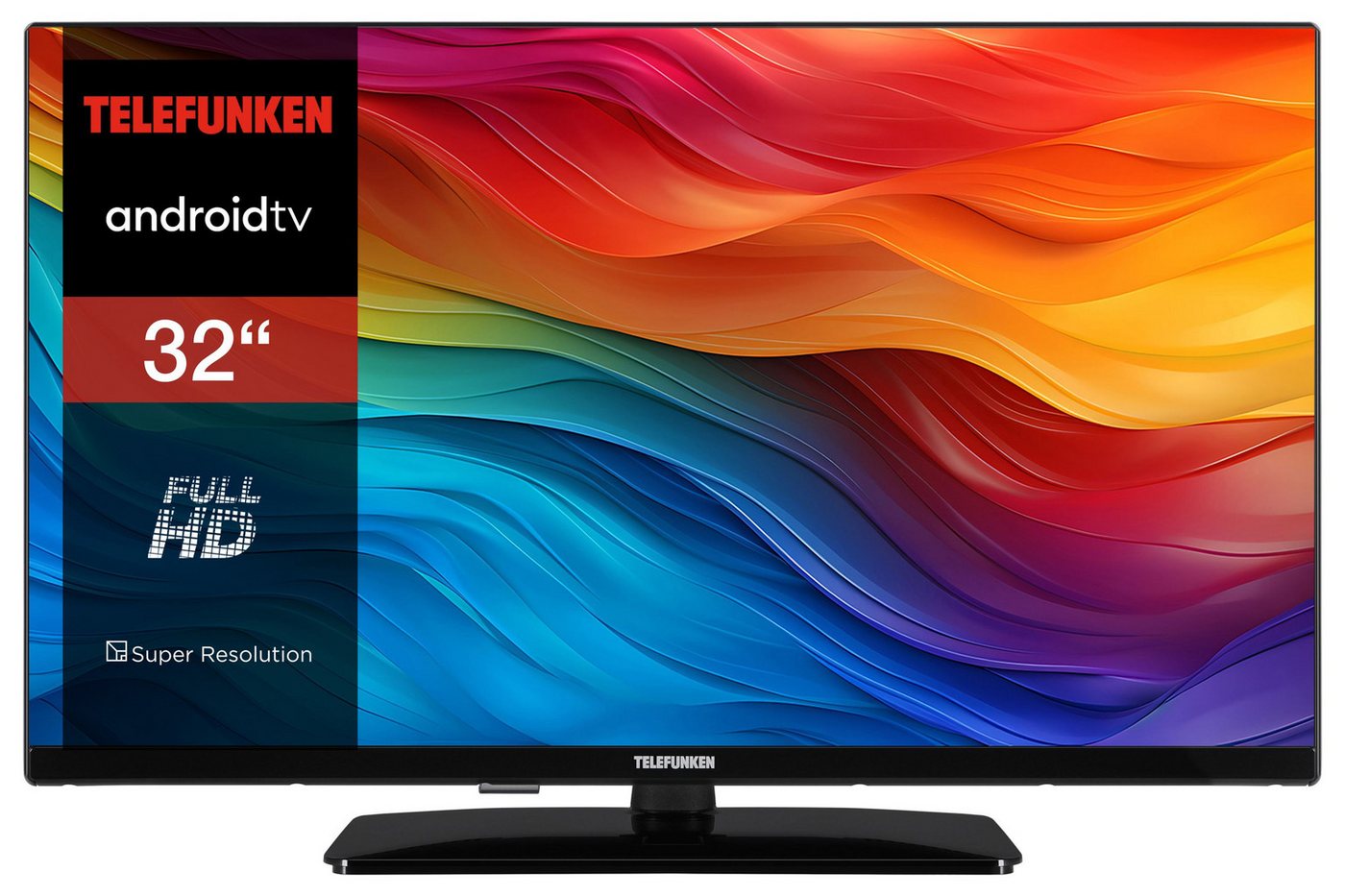 Telefunken XF32AN750M LCD-LED Fernseher (80 cm/32 Zoll, Full HD, Android TV, Dolby Vision HDR, Triple-Tuner, Google Play Store, Google Assistant) von Telefunken