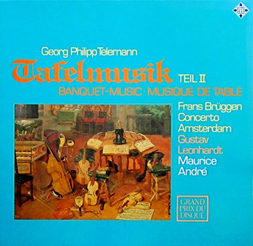 Telemann: Tafelmusik, Teil II [Vinyl Schallplatte] [2 LP Box-Set] von Telefunken