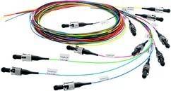 TEGA Faserpigtail-Set L00889W0070 50/125 OM4 12 Farben m.12xSC erikavio 2m von Telegärtner Karl Gärtner GmbH