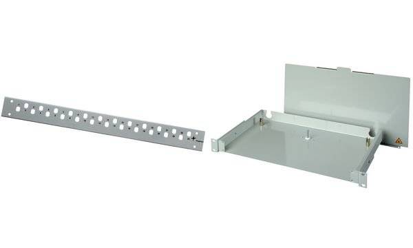 TG Frontplatte 1HE Basis H02025A0400 f. 12 ST-Kupplungen TG Frontplatte 1HE Basis H02025A0400 f. 12 ST-Kupplungen von Telegärtner Karl Gärtner GmbH