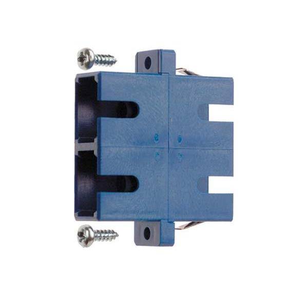 TG ST/SC Duplex Adapter für J08082A0010 Multimode Phosphorbronzehülse blau von Telegärtner Karl Gärtner GmbH