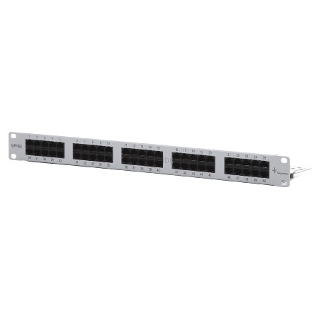 MPPISDN 50-H kurz  - 19 Zoll ISDN-Panel 50-Port 1HE, RAL7035, MPPISDN 50-H kurz von Telegärtner