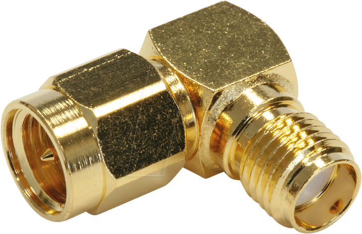 TG 100024792 - SMA-Verbinder Stecker/Buchse abgewinkelt, vergoldet TG 100024792 - SMA-Verbinder Stecker/Buchse abgewinkelt, vergoldet von Telegärtner