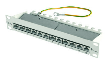 Telegärtner 100007002 10Zoll Panel MPP12-HS K Cat. von Telegärtner