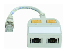 Telegärtner 100023152 RJ45 T ADAPTER TR  TR von Telegärtner