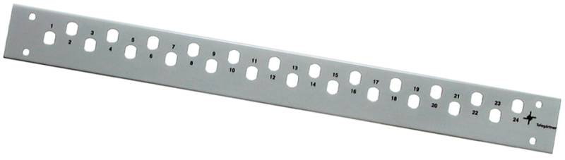 Telegärtner 19,  LWL Patch Panel Frontplatte, für 12 ST - von Telegärtner