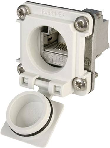 Telegärtner J00020A0483 STX V6 RJ45-Flanschset Variante 6 J00020A0483 Kupplung, Einbau Pole: 8P8C L von Telegärtner