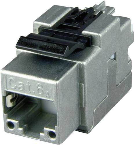 Telegärtner J00029A0077 RJ45-Einbaumodul Keystone CAT 6a von Telegärtner