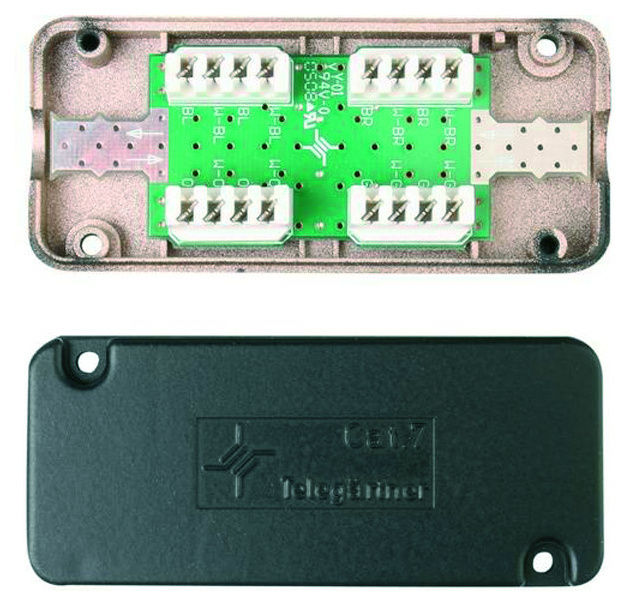 Telegärtner J00060A0069 Verbindungsmodul Cat.7A ISO von Telegärtner