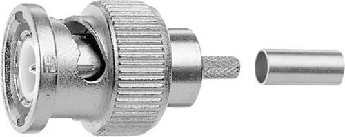 Telegärtner J01000A0043 J01000A0043 BNC-Steckverbinder Stecker, gerade 50Ω 1St. von Telegärtner