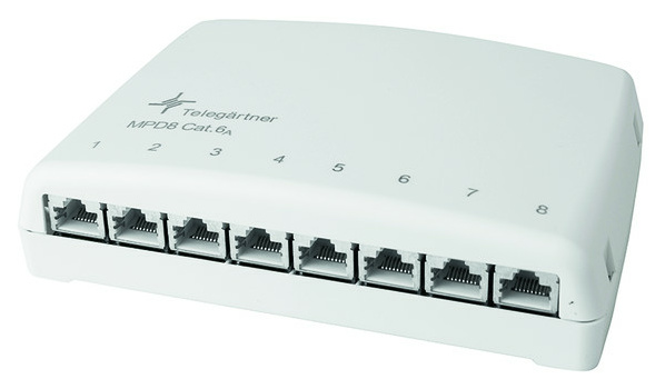 Telegärtner J02021A0030 MPD8-HS K Cat.6A ISO TH35/AP von Telegärtner
