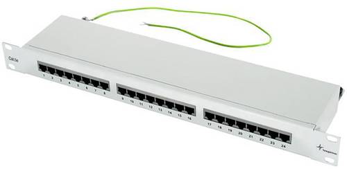 Telegärtner J02023B0018 24 Port Netzwerk-Patchpanel 483mm (19 ) CAT 5e 1 HE von Telegärtner