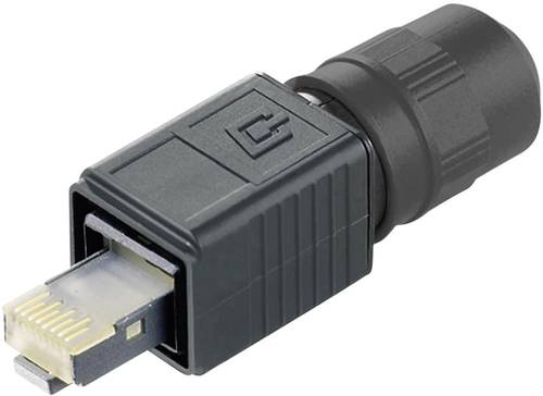 Telegärtner J80026A0013 RJ45-Steckerset Variante 4 J80026A0013 Stecker, gerade Pole: 8P8C Schwarz 1 von Telegärtner