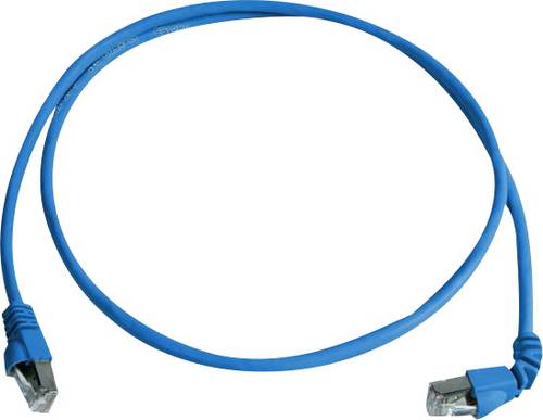 Telegärtner L00001A0159 RJ45 Netzwerkkabel, Patchkabel CAT 6a S/FTP 2.00m Blau Flammwidrig, Halogen von Telegärtner