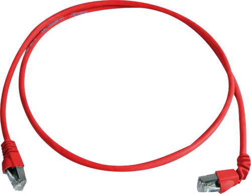 Telegärtner L00003A0123 RJ45 Netzwerkkabel, Patchkabel CAT 6a S/FTP 5.00m Rot Flammwidrig, Halogenf von Telegärtner