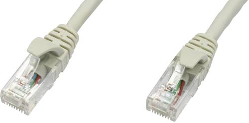 Telegärtner L00006E0019 RJ45 Netzwerkkabel, Patchkabel CAT 5e U/UTP 25.00m Grau Flammwidrig 1St. von Telegärtner