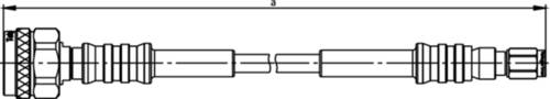 Telegärtner L00010A1596 Messleitung [N-Stecker - SMA-Stecker] 1.00m Blau 1St. von Telegärtner