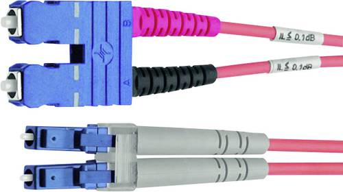 Telegärtner L00890C0038 Glasfaser LWL Anschlusskabel [1x SC-Stecker - 1x LC-Stecker] 50/125 µ Mult von Telegärtner