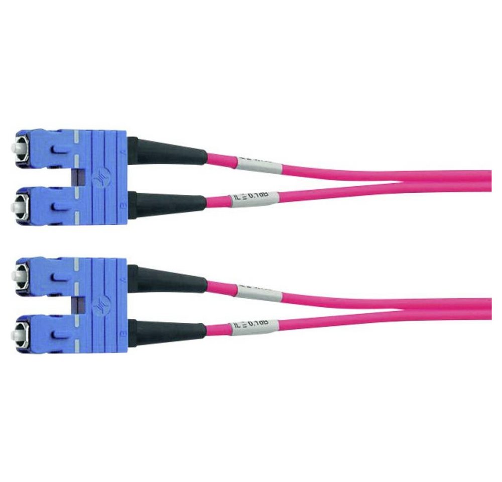 Telegärtner LWL-Kabel Duplex SC-Stecker / SC-Stecker 50/125 µ Glasfaserkabel, Duplex Telegärtner LWL-Kabel Duplex SC-Stecker / SC-Stecker 50/125 µ Glasfaserkabel, Duplex von Telegärtner