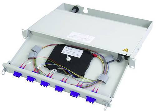 Telegärtner LWL-Patchpanel 12 Port E2000 1 HE von Telegärtner