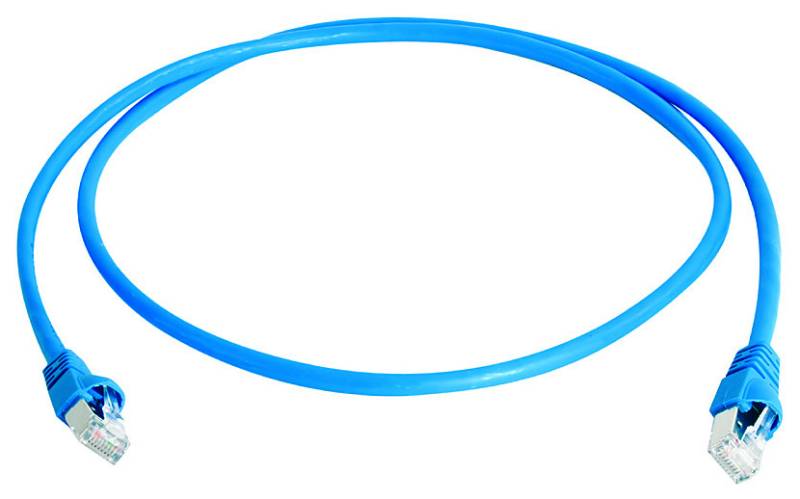 Telegärtner MP8 FS500 Patchkabel Cat.6A ISO blau 2m von Telegärtner