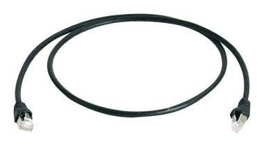 Telegärtner MP8 FS500 Patchkabel Cat.6A ISO sw 25m von Telegärtner