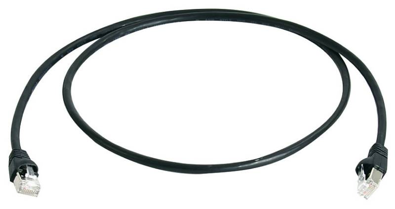 Telegärtner MP8 FS500 Patchkabel Cat.6A ISO sw 3m von Telegärtner