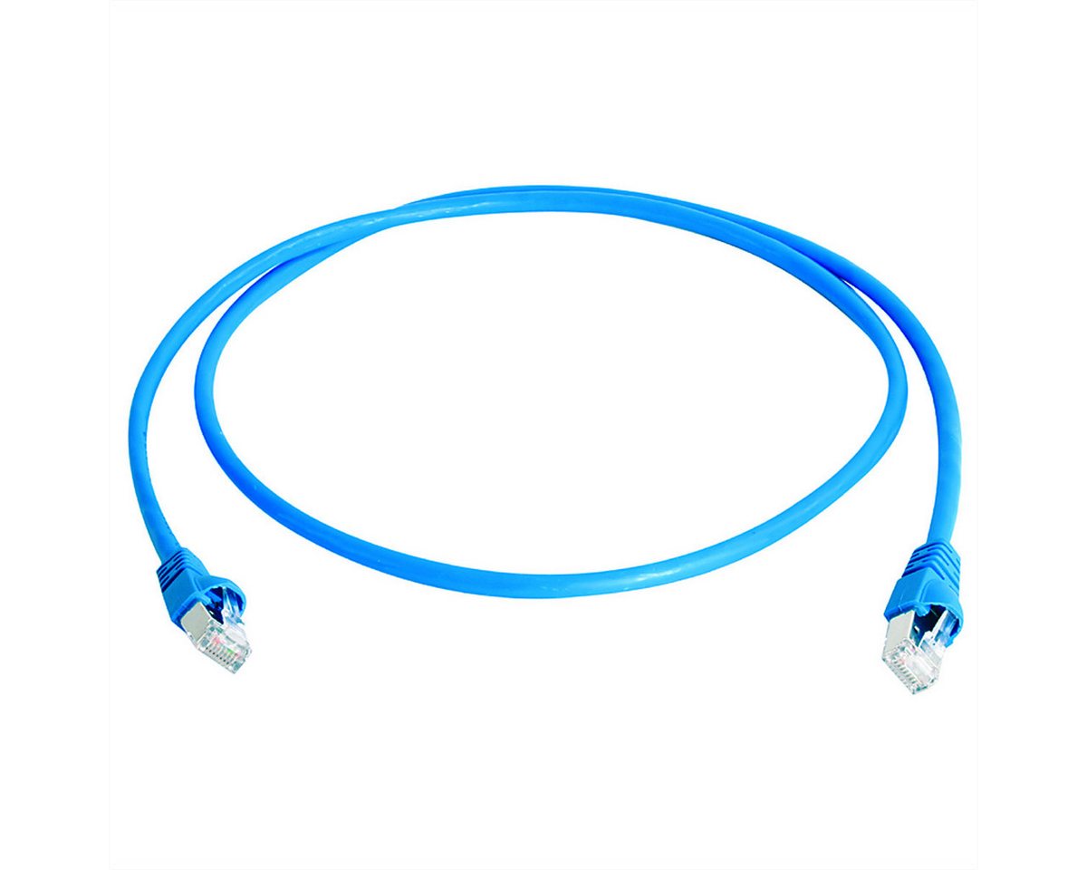 Telegärtner Mini patch cord S/FTP Cat.6A LAN-Kabel, RJ-45 Männlich (Stecker), RJ-45 Männlich (Stecker) (150.0 cm), MP8 FS500, LSZH, 1:1 von Telegärtner
