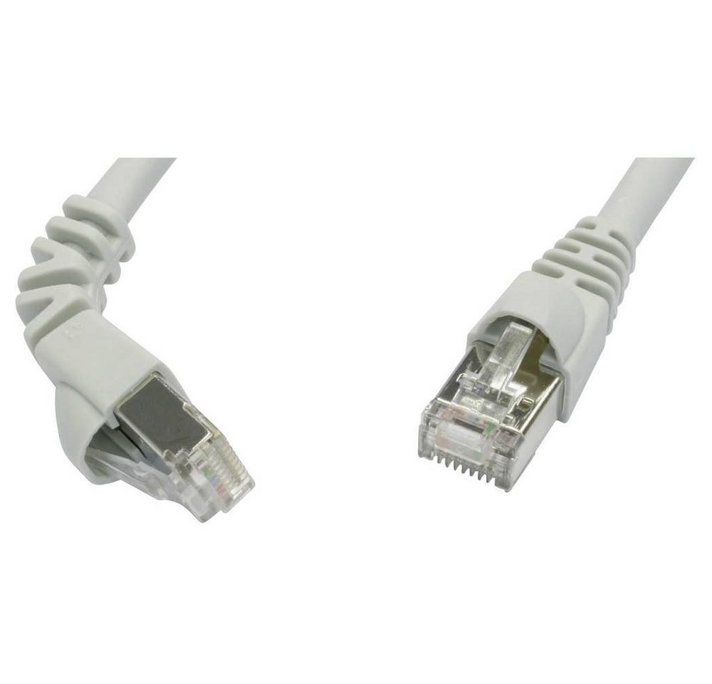 Telegärtner Netzwerkkabel, Patchkabel LAN-Kabel, Flammwidrig, mit Rastnasenschutz von Telegärtner