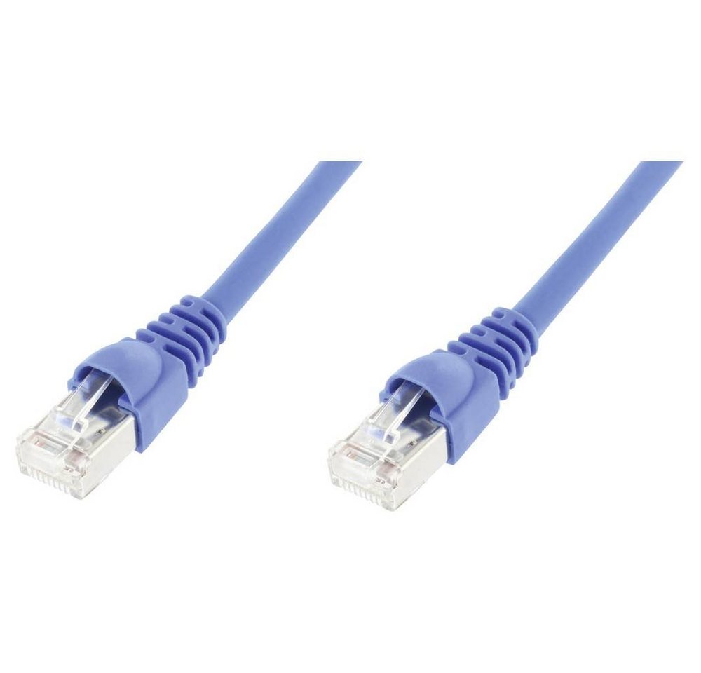 Telegärtner Netzwerkkabel CAT 6A S/FTP LAN-Kabel, (5.00 cm) von Telegärtner