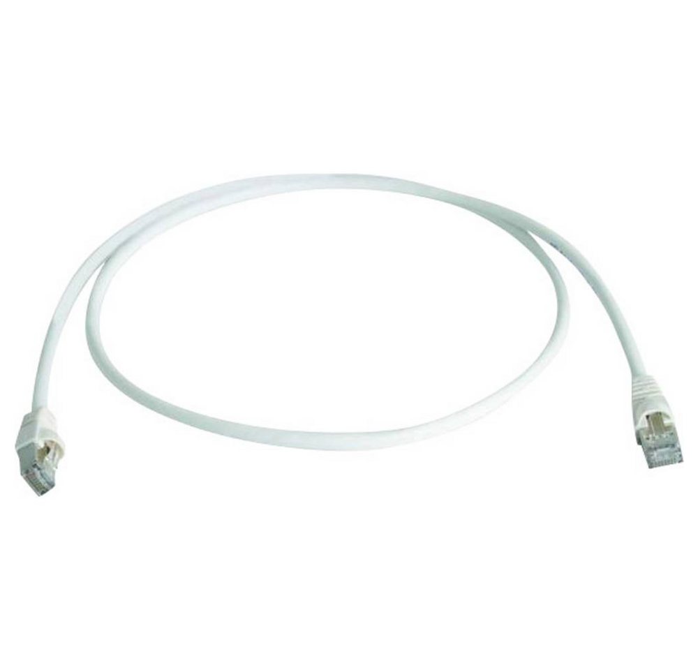 Telegärtner Patchkabel S-FTP Cat.6A(IEC), 1.0 m, MP8 FS500, LAN-Kabel, Flammwidrig, Halogenfrei, UL-zertifiziert von Telegärtner