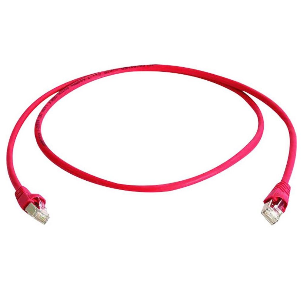 Telegärtner Patchkabel S-FTP Cat.6A(IEC), 5.0 m, LAN-Kabel, (5.00 cm), Flammwidrig, Halogenfrei von Telegärtner