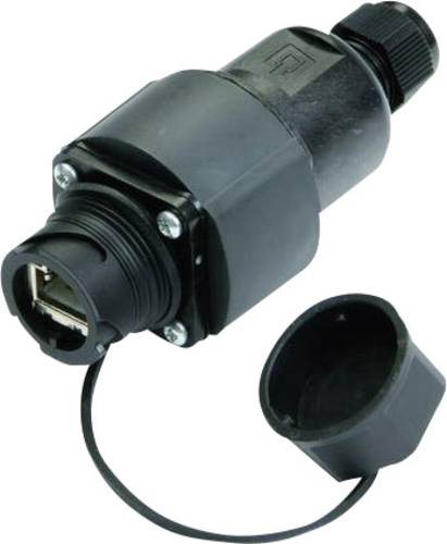 Telegärtner RJ45 Modul B Cat.6A J80023A0020 RJ45 Kupplungsgehäuse Schwarz 1St. Telegärtner RJ45 Modul B Cat.6A J80023A0020 RJ45 Kupplungsgehäuse Schwarz 1St. von Telegärtner