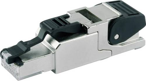 Telegärtner RJ45 Stecker CAT 6A geschirmt J00026A2001 Stecker, gerade Polzahl 8P8C Metall 1St. von Telegärtner