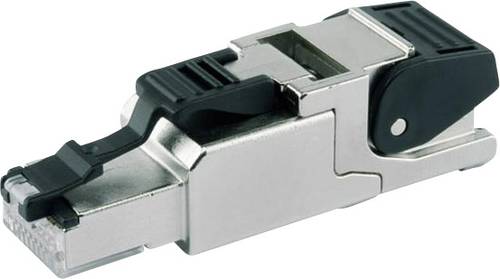 Telegärtner RJ45 Stecker CAT 6A geschirmt J00026A2004 Stecker, gerade Polzahl 8P8C Metall 1St. von Telegärtner