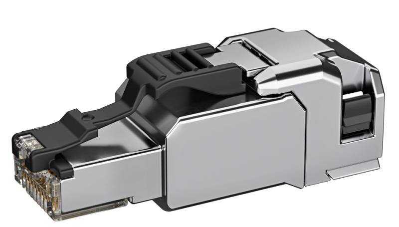 Telegärtner RJ45-Steckverbinder MFP8-SL Kat.6a (tief), T568A von Telegärtner