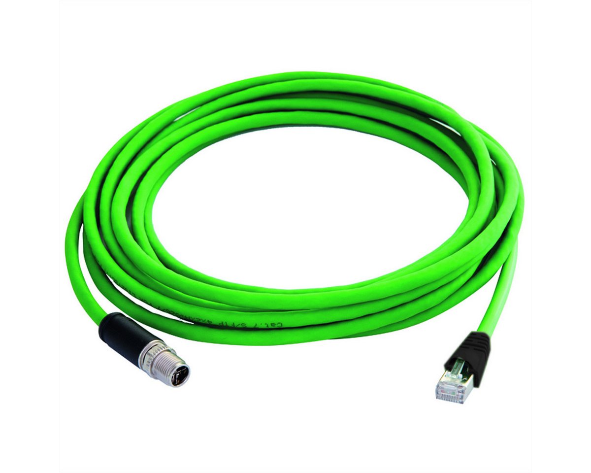 Telegärtner STX M12x1-RJ45 VL X-kod. Cat.6A LAN-Kabel, M12-X Männlich (Stecker), RJ-45 Männlich (Stecker) (500.0 cm), CP01CP05B-SFTP2607C7-1PUR-A0500 von Telegärtner