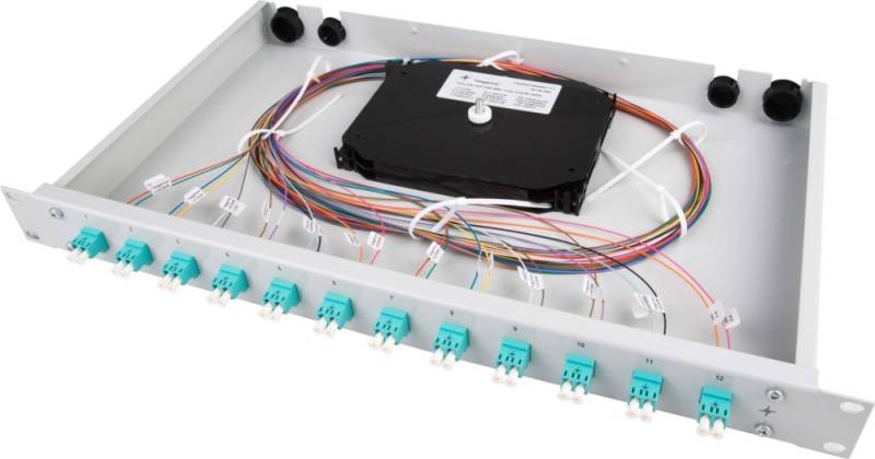 Telegärtner Spleißbox bestückt TNSB-Be-24LCD-E9-OS2 100021827 von Telegärtner