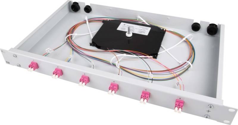 Telegärtner Spleißbox bestückt TNSB-Be-6LCD-50-OM5 100021698 von Telegärtner