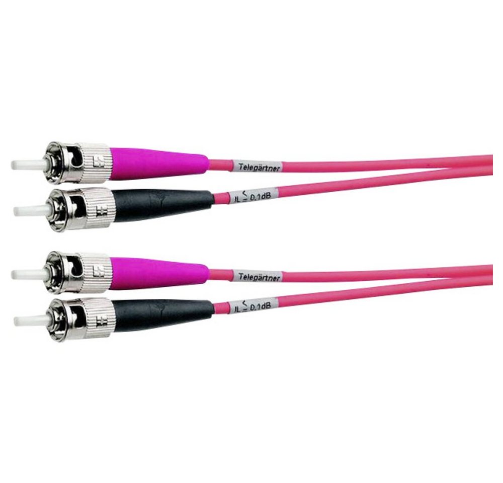 Telegärtner Telegärtner 100010741 Glasfaser LWL Anschlusskabel [1x ST-Stecker - 1x Glasfaserkabel, (200.00 cm) von Telegärtner