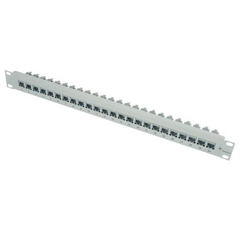 Telegärtner Telegärtner 100007007 24 Port Netzwerk-Patchpanel 483 mm (19) CAT 6a Netzwerk-Patch-Panel von Telegärtner