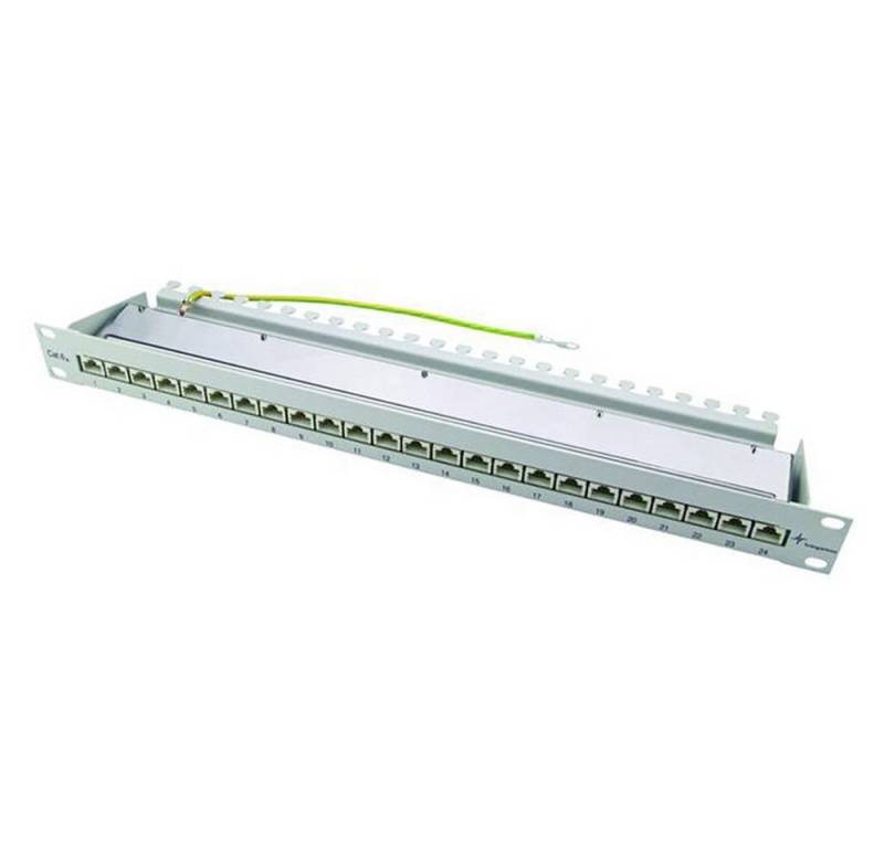 Telegärtner Telegärtner 100007017 24 Port Netzwerk-Patchpanel 483 mm (19) CAT 6a Netzwerk-Patch-Panel von Telegärtner