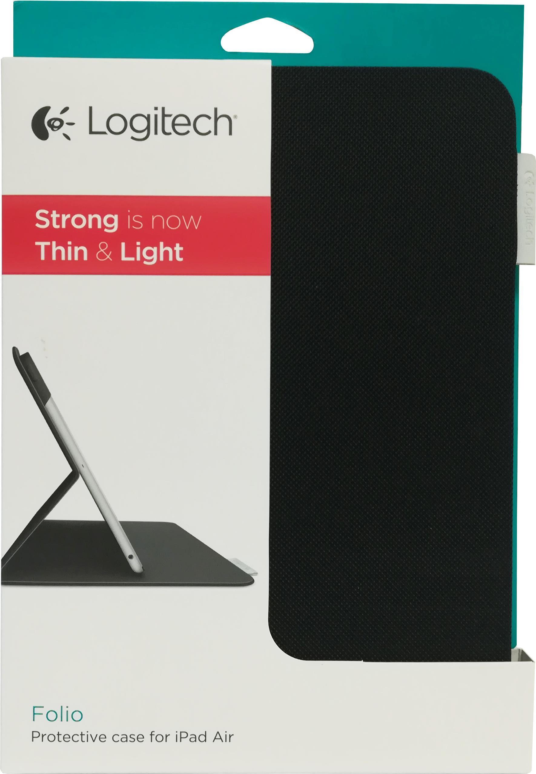 Logitech Folio Protective Case (für iPad Air in Carbon-Black) (99921189) von Telekom